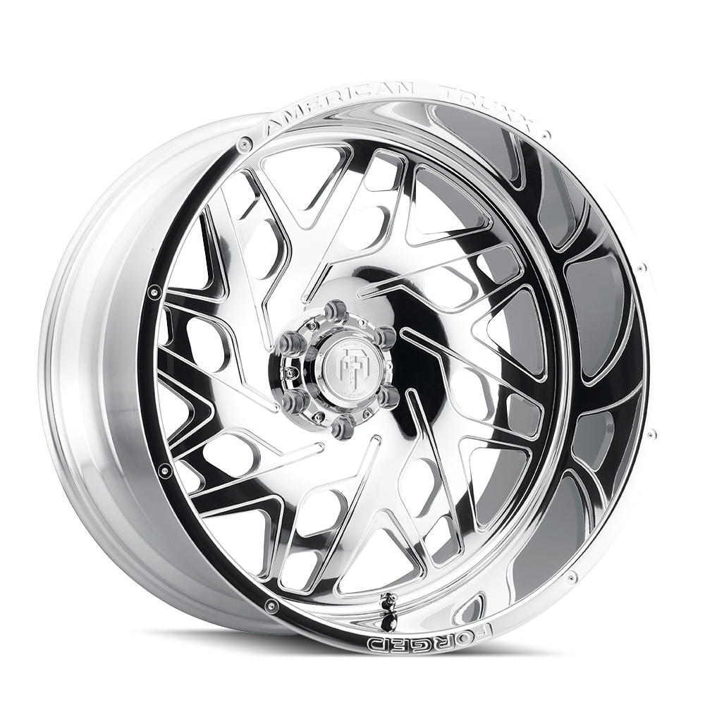 American truxx forged Aries ATF1909 Polished 22x12 8-170mm 125.2mm