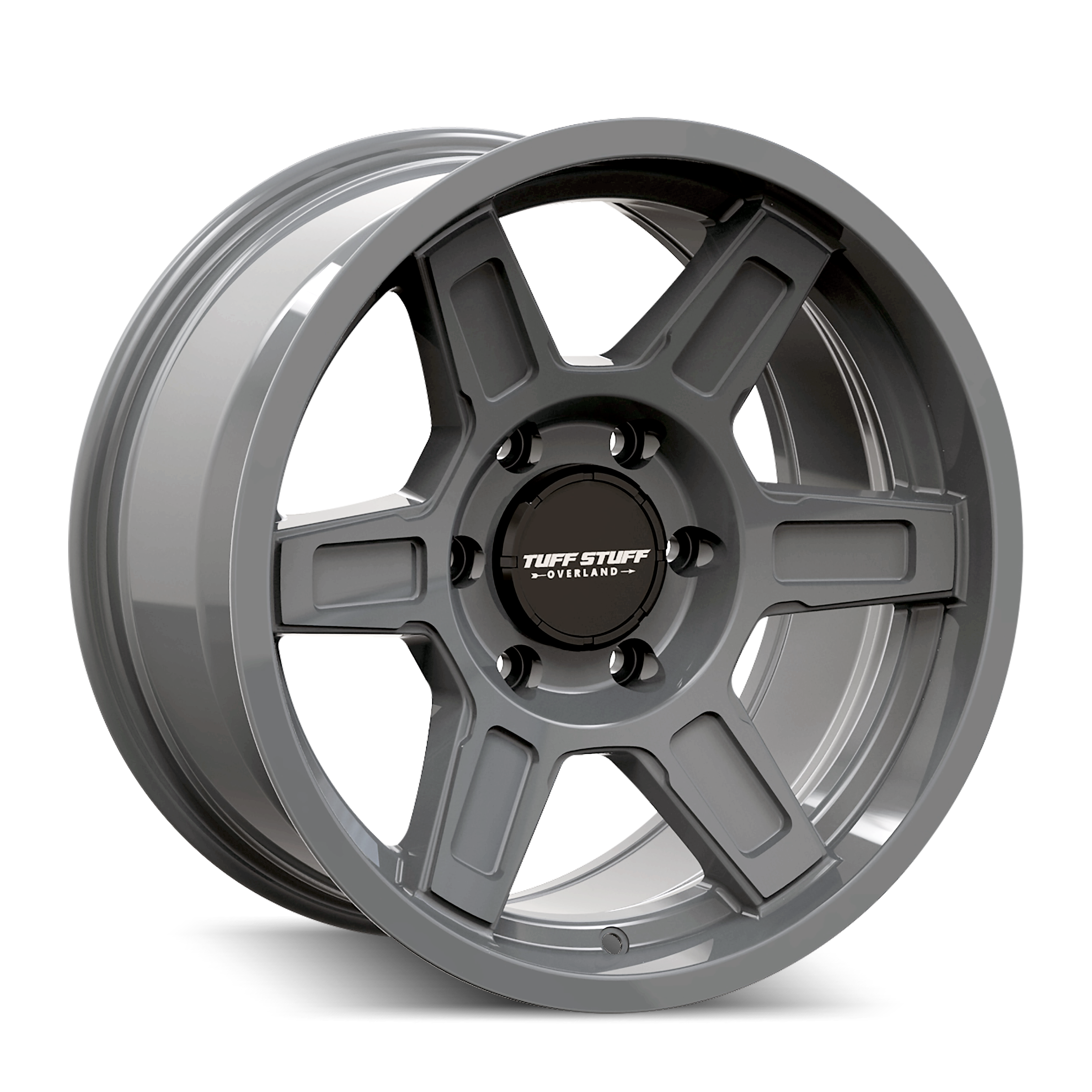 Tuffstuff Ascent TS01 Grey 17x8.5 5-127mm 71.5mm