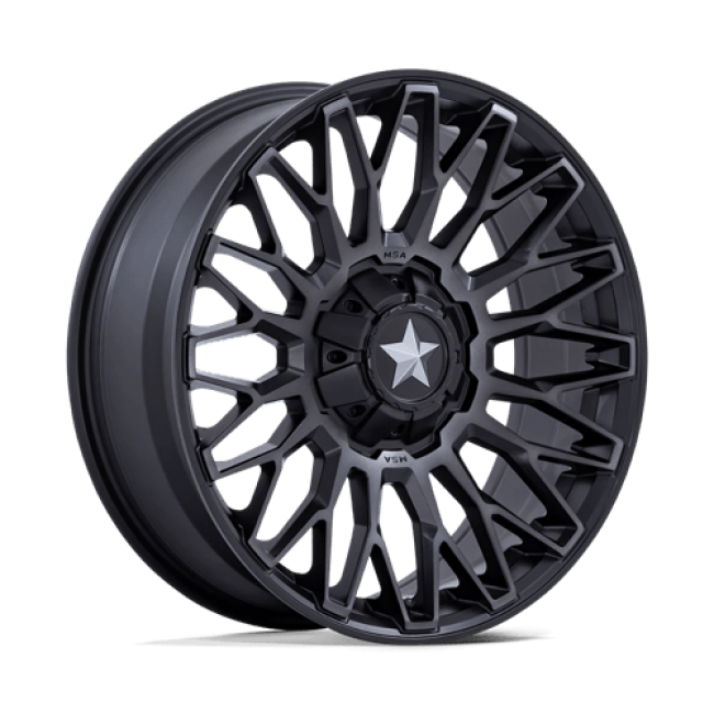 Msa Offroad Wheels M50 Clubber Matte Black Ddt 20x7 (+0) 5x114.3