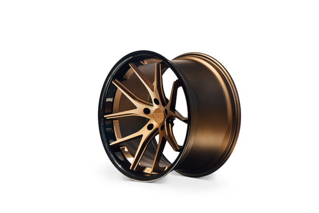 Ferrada FR2 Matte Bronze / Gloss Black Lip    22x9 (+30)    5x114