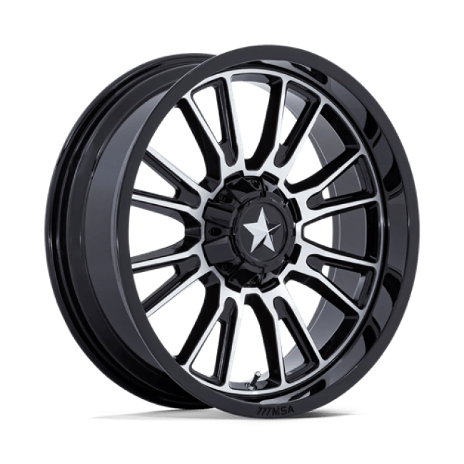 Msa Offroad Wheels M51 Thunderlips Gloss Black Machined 24x7 (+0) 5x114.3