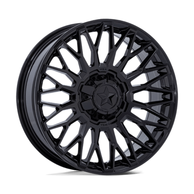 Msa Offroad Wheels M50 Clubber Gloss Black 24x7 (+0) 5x114.3