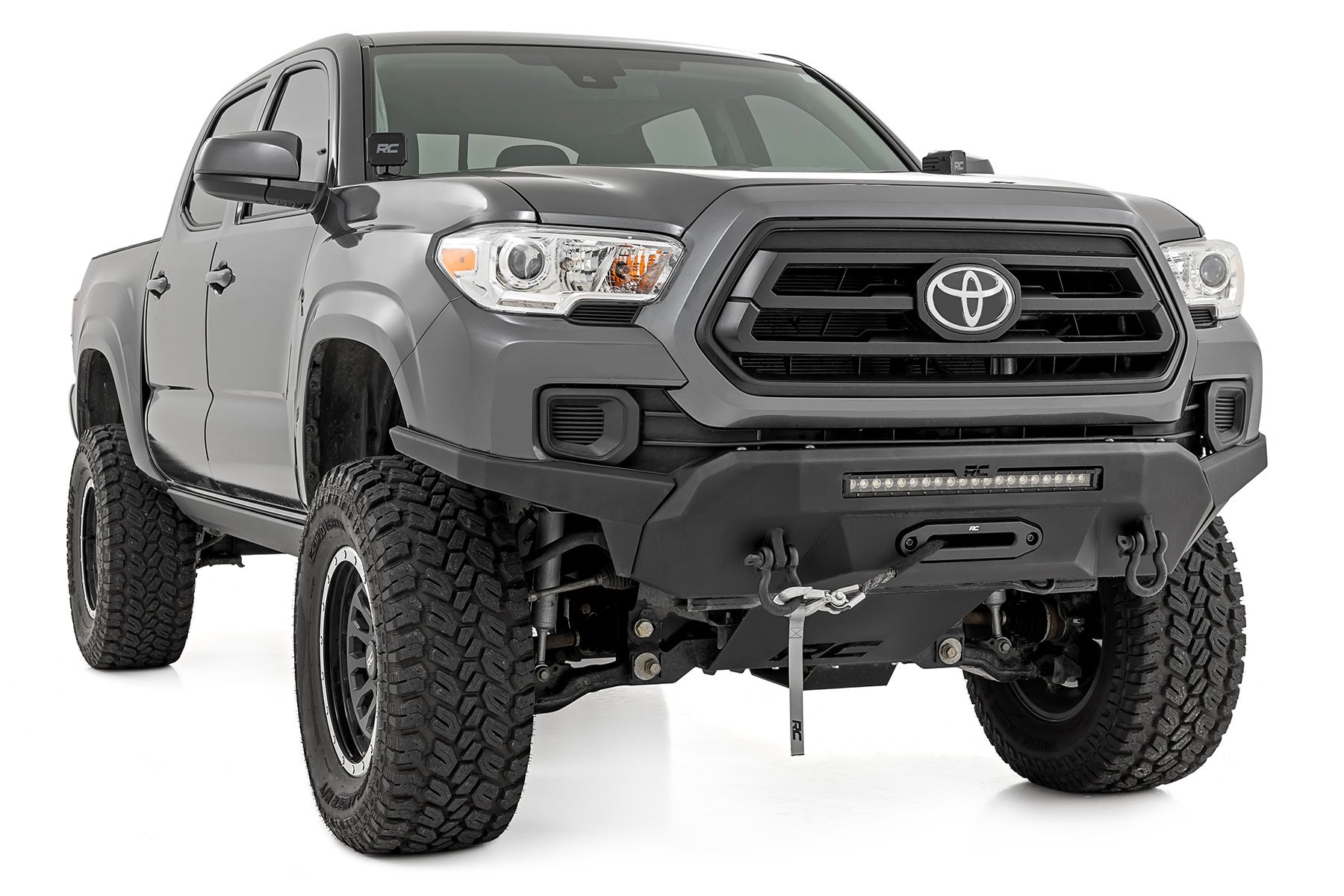 Front Bumper |High Clearance | Hybrid | 20" Blk LED | Toyota Tacoma (16-23) - Image 3