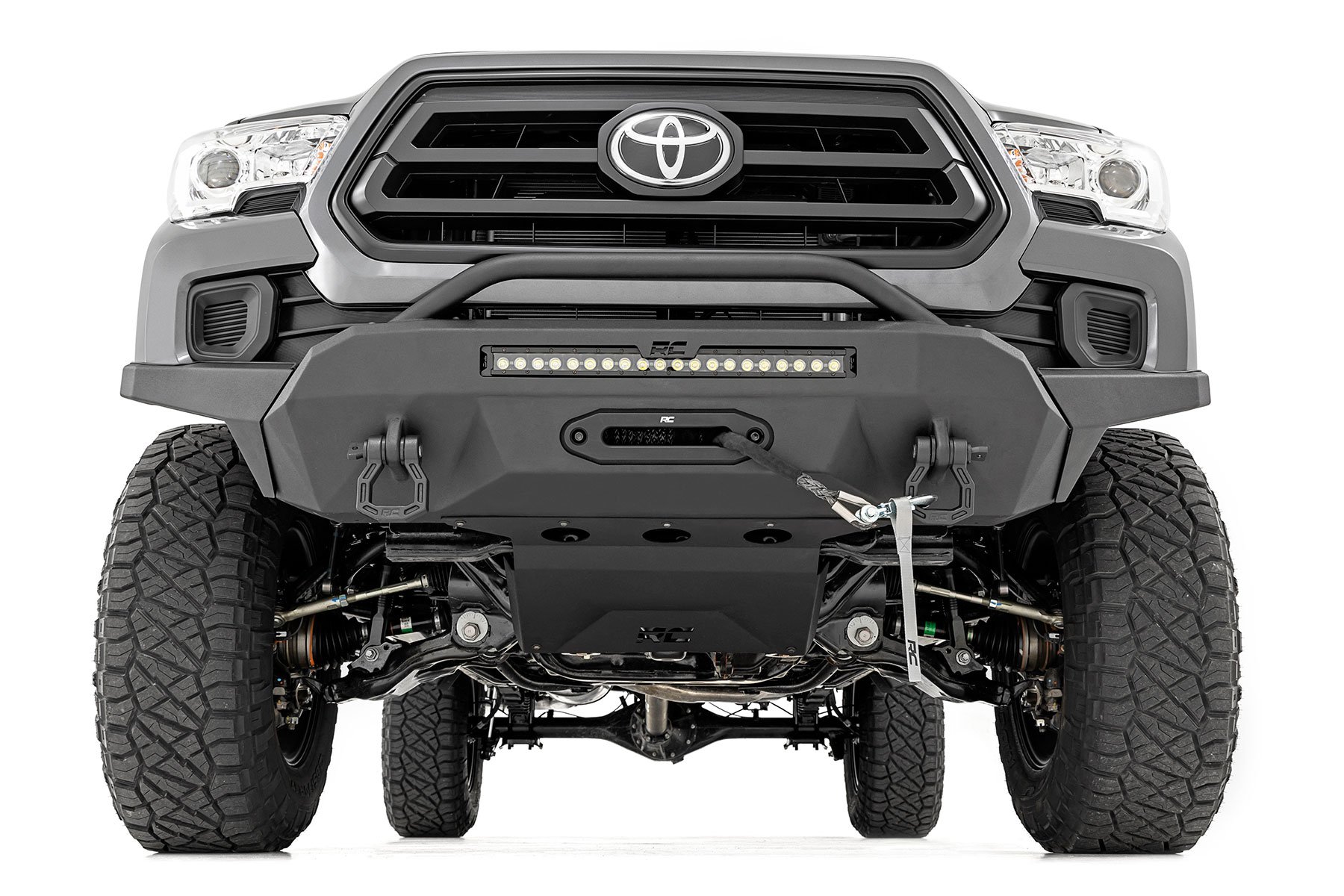 Front Bumper |High Clearance | Hybrid | 20" Blk LED | Toyota Tacoma (16-23) - Image 2