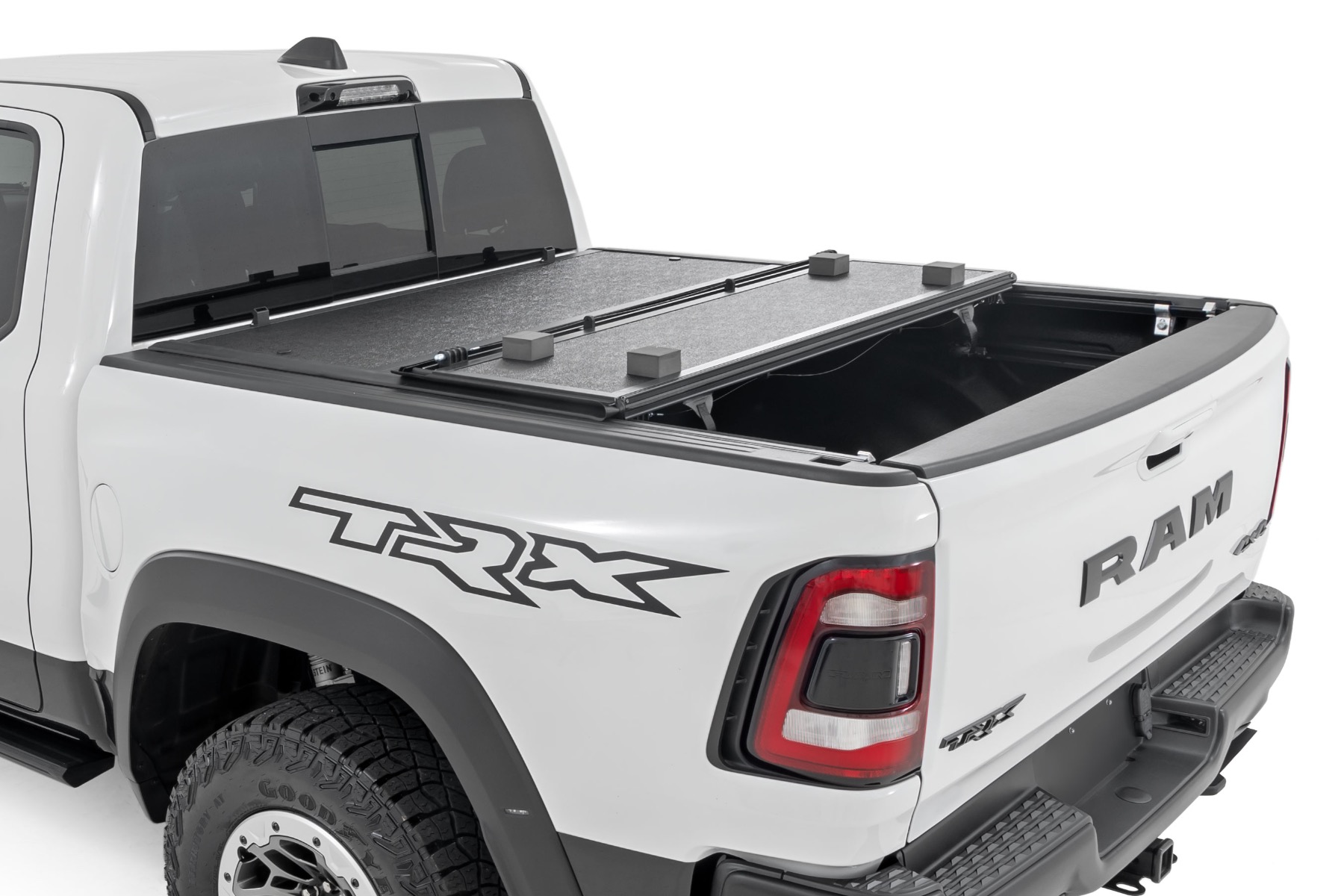 Hard Low Profile Bed Cover | 5'7" Bed | No Rambox | Ram 1500 (19-24)/1500 TRX (21-24) - Image 2