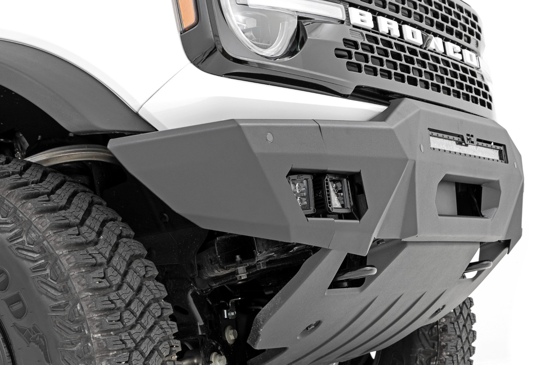 Front Bumper | Modular | Full Wings | Flood | Fog | Ford Bronco 4WD (21-24) - Image 4