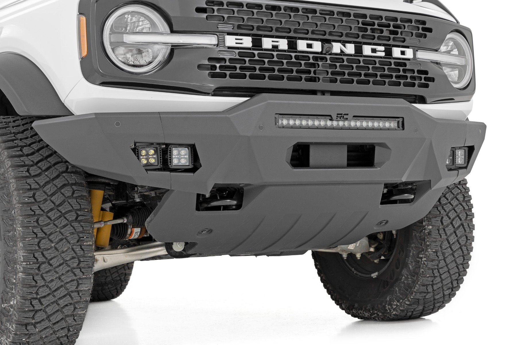 Front Bumper | Modular | Full Wings | Amber DRL | Ford Bronco 4WD (2021-2024) - Image 5