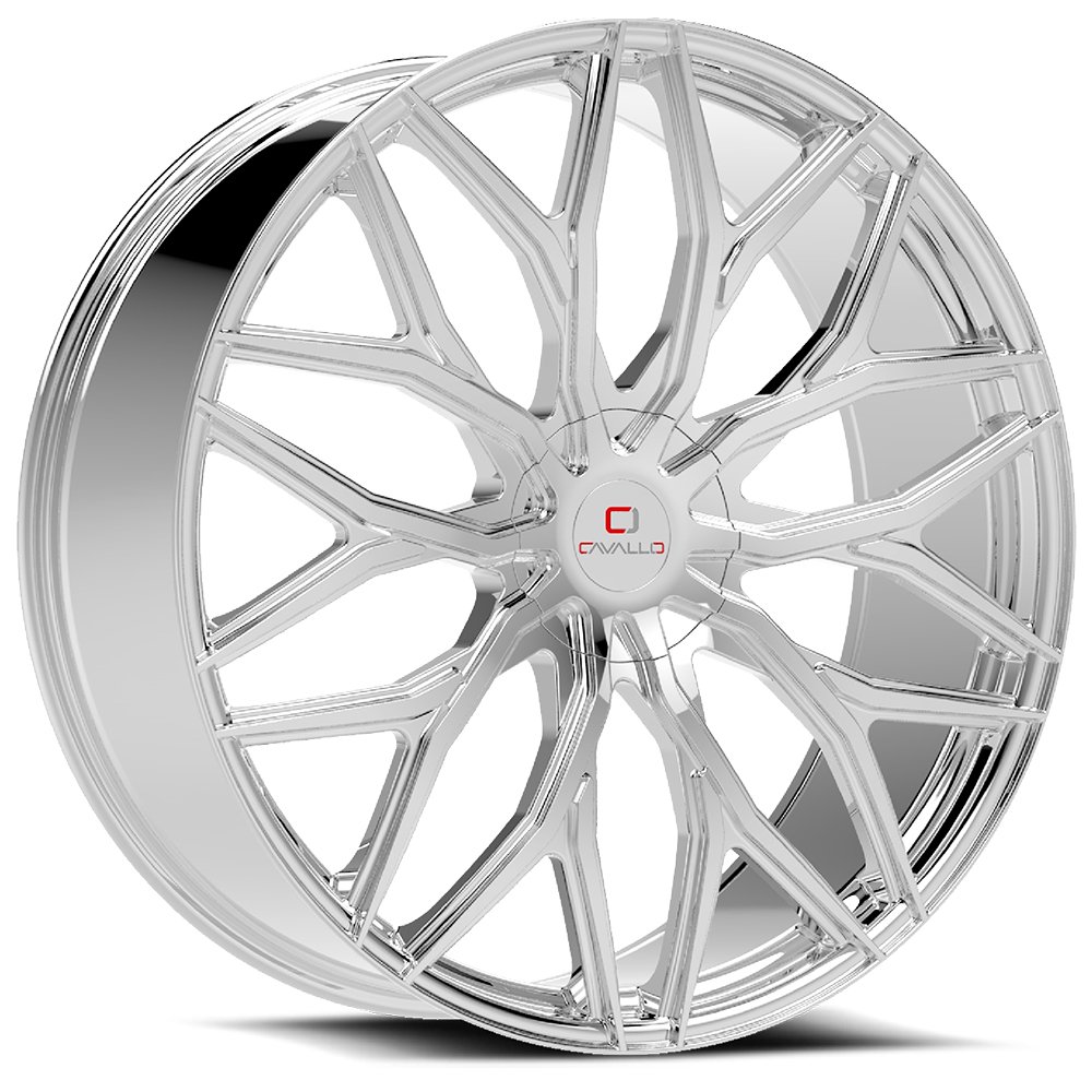 Cavallo CLV-37 Nano Chrome 24x9 (+18)Blank