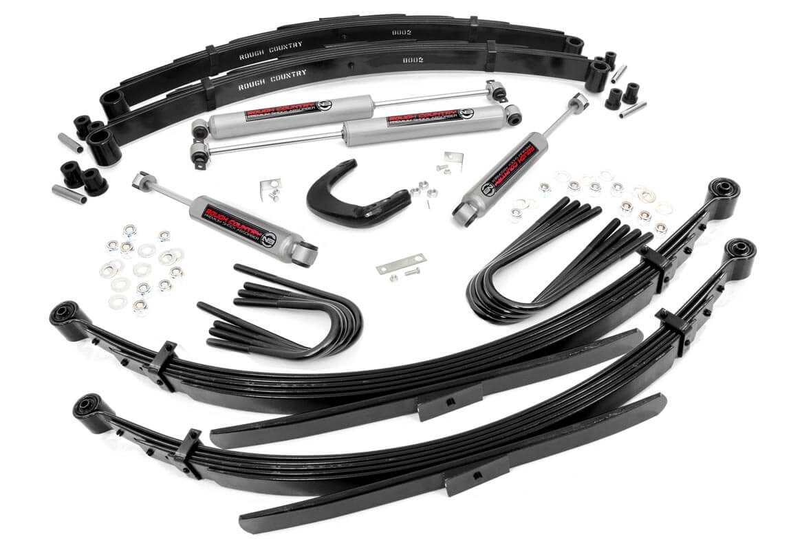 4 Inch Lift Kit | Chevy/GMC C10/K10 C15/K15 Truck/Half-Ton Suburban/Jimmy (77-91)