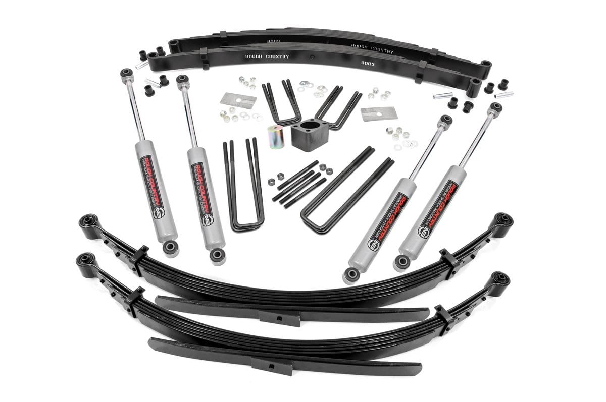 4 Inch Lift Kit | Rear Springs | Dodge W100 Truck/W200 Truck 4WD (1974-1977)
