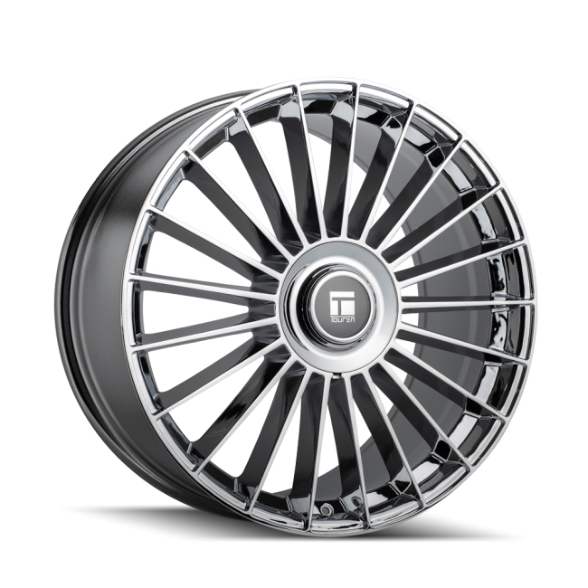 Touren Tr10 3610 Chrome 24x10 6-135/6-139.7mm 87.1mm