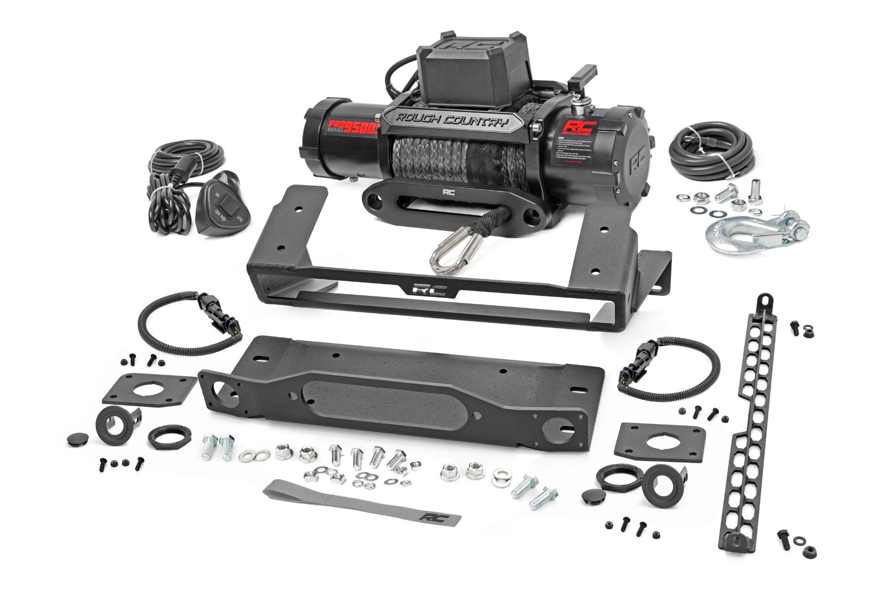 High Winch Mount | All Models | 9500S | Ford Bronco 4WD (2021-2024)