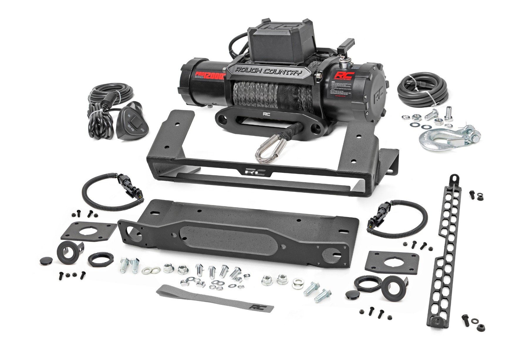 High Winch Mount | All Models | 12000S | Ford Bronco 4WD (2021-2024)