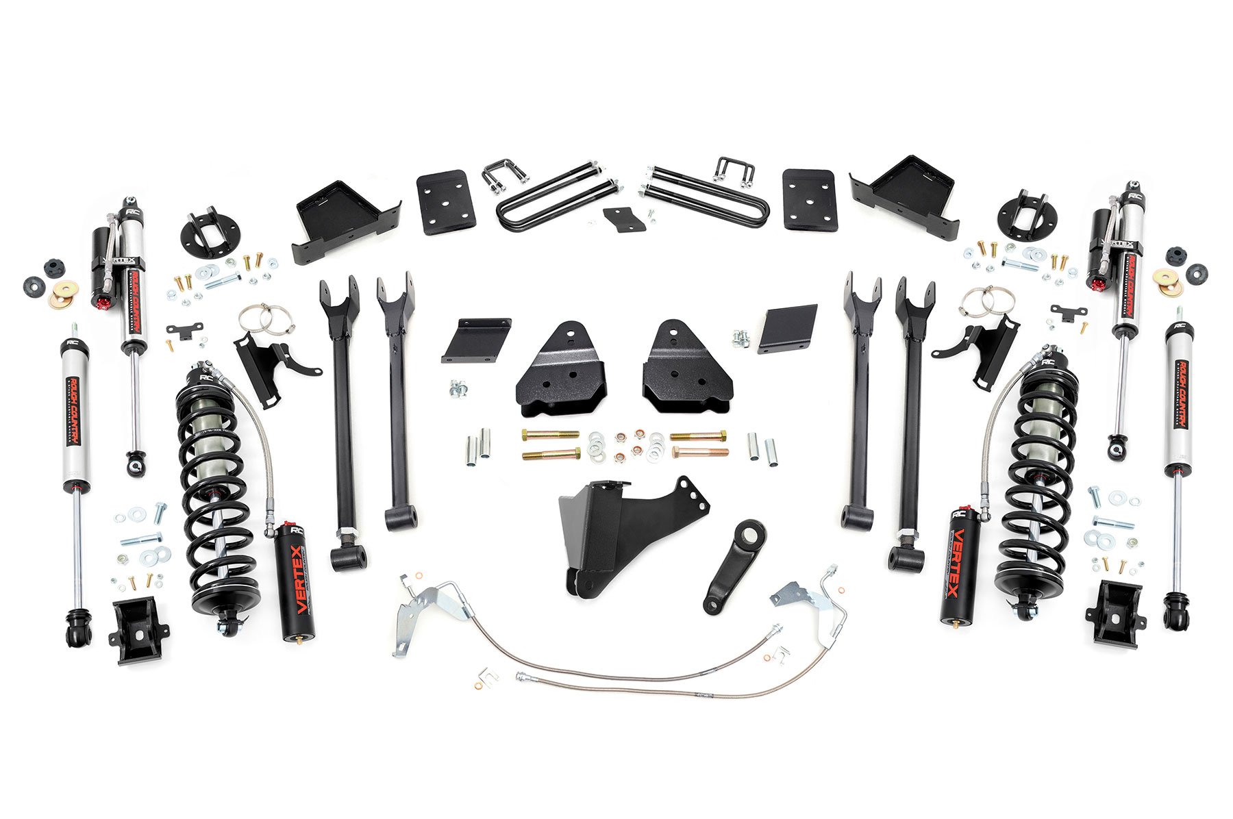 6 Inch Lift Kit | 4-Link | No OVLD | C/O Vertex | Ford F-250 Super Duty (15-16)