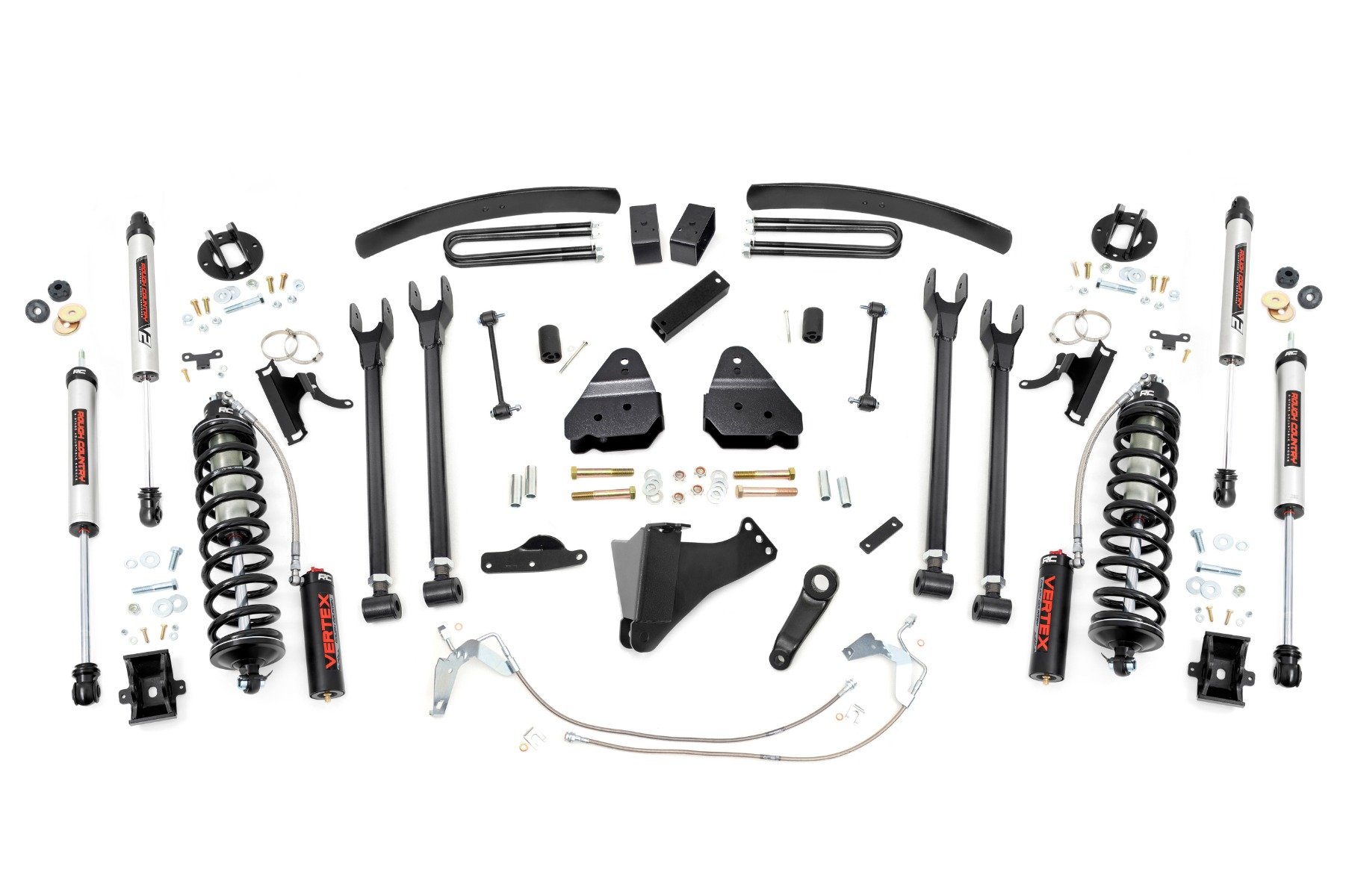 6 Inch Lift Kit | Diesel | 4 Link | C/O V2 | Ford F-250/F-350 Super Duty (08-10)