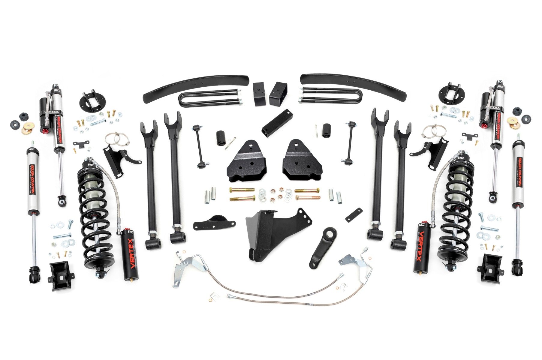 6 Inch Lift Kit  |  Gas  |  4 Link  |  C/O Vertex | Ford F-250/F-350 Super Duty (08-10)