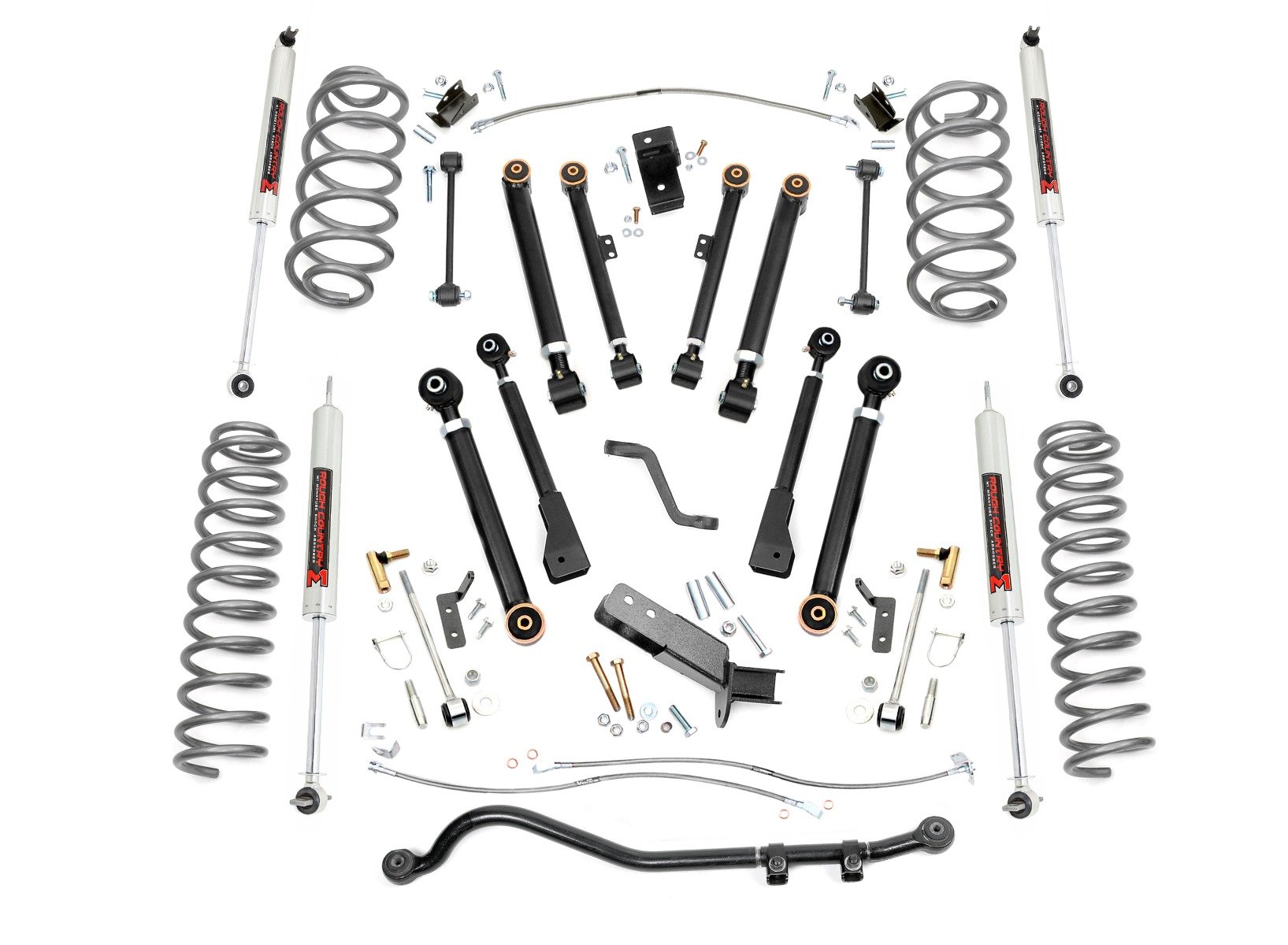 4 Inch Lift Kit | X-Series | M1 | Jeep Wrangler TJ (97-06)/Wrangler Unlimited (04-06)