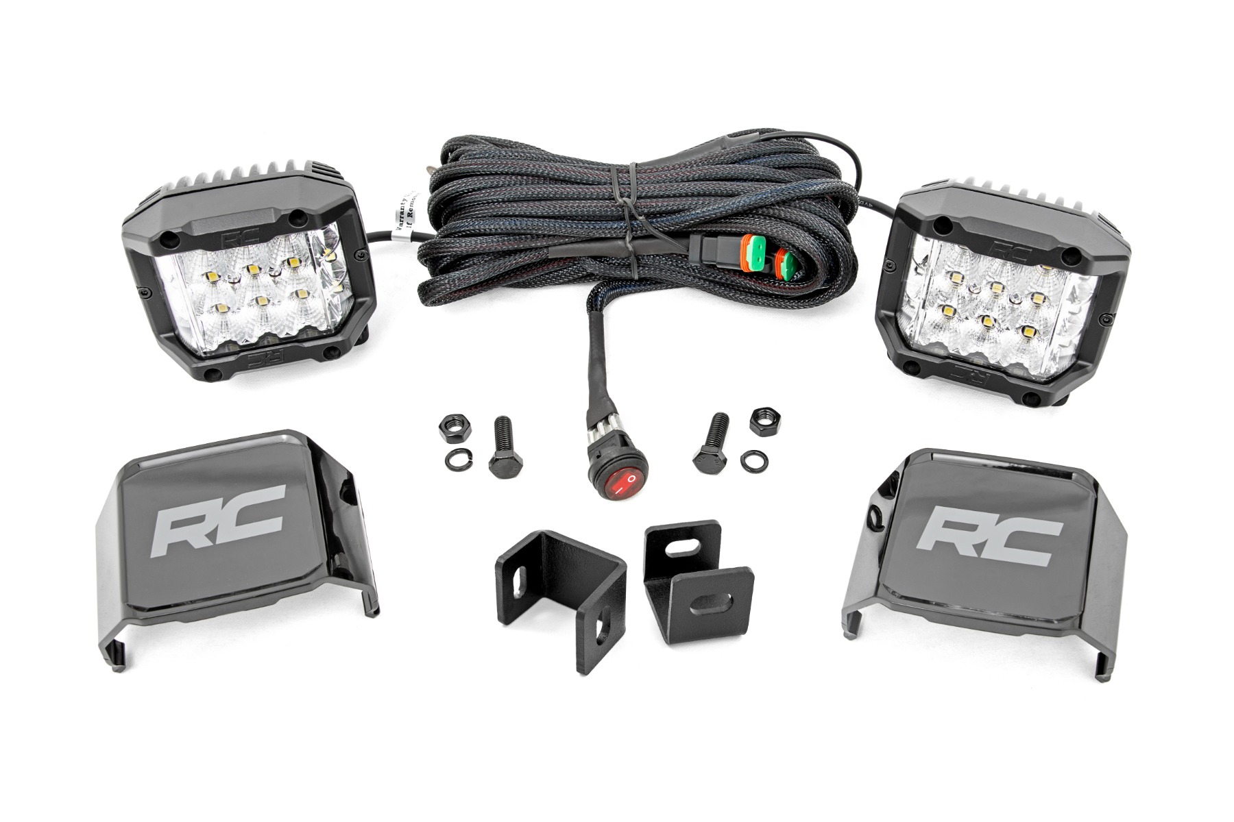 LED Light Kit | Ditch Mount |  3" OSRAM | Wide | Toyota Tundra (22-24)