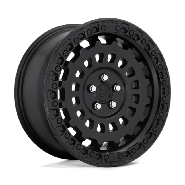 Fuel 1pc D633 Zephyr Matte Black 17x8 (+38) 5x127/5x139.7