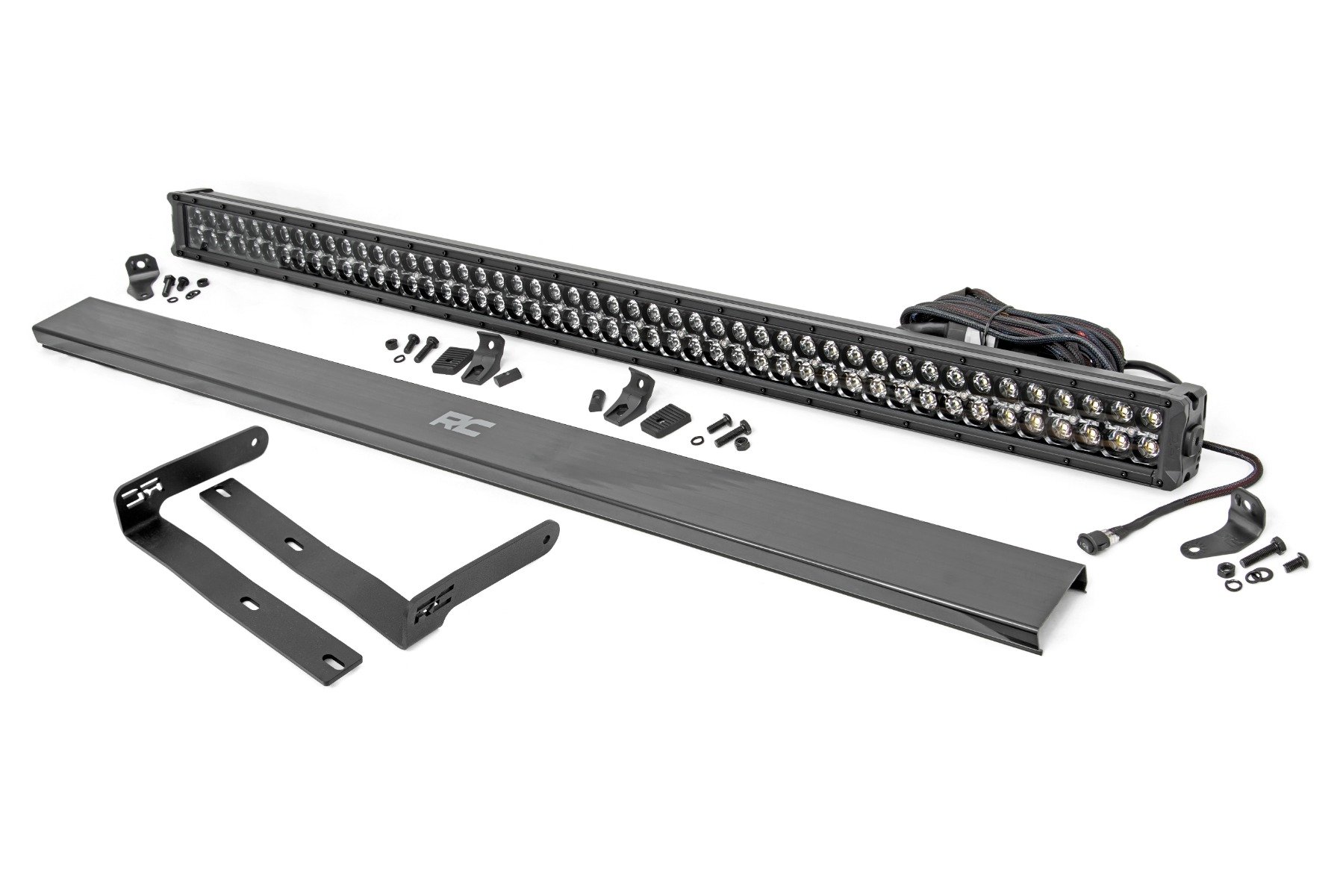 LED Black Dual Row DRL Light Bar Kit | 50 Inch | Kubota RTV-X1120