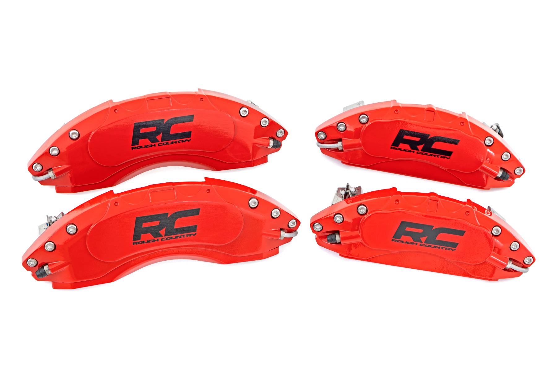 Caliper Covers | Front and Rear | Red | Sport | Jeep Gladiator JT/Wrangler JL (18-24) - Image 3