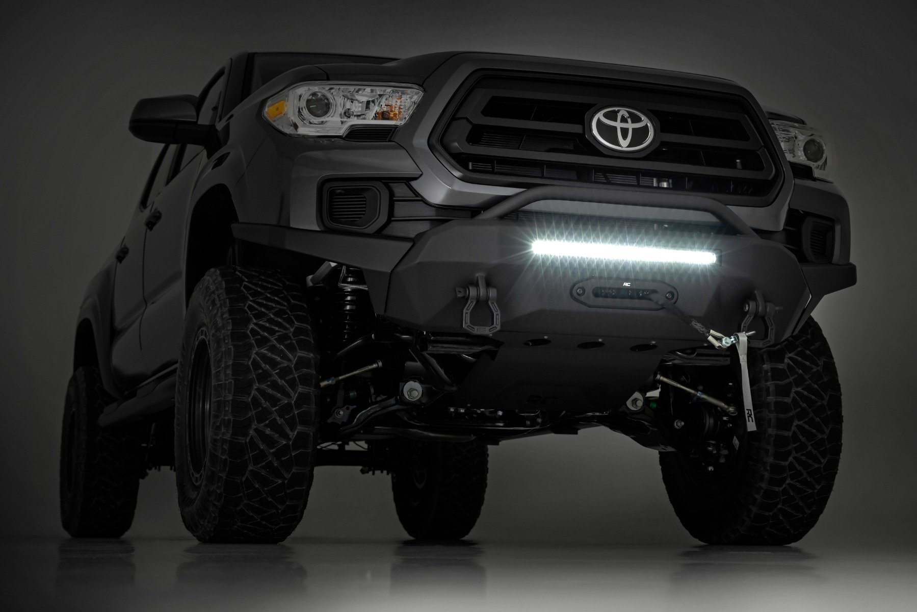 Front Bumper |High Clearance | Hybrid | 20" Blk LED | Toyota Tacoma (16-23) - Image 5