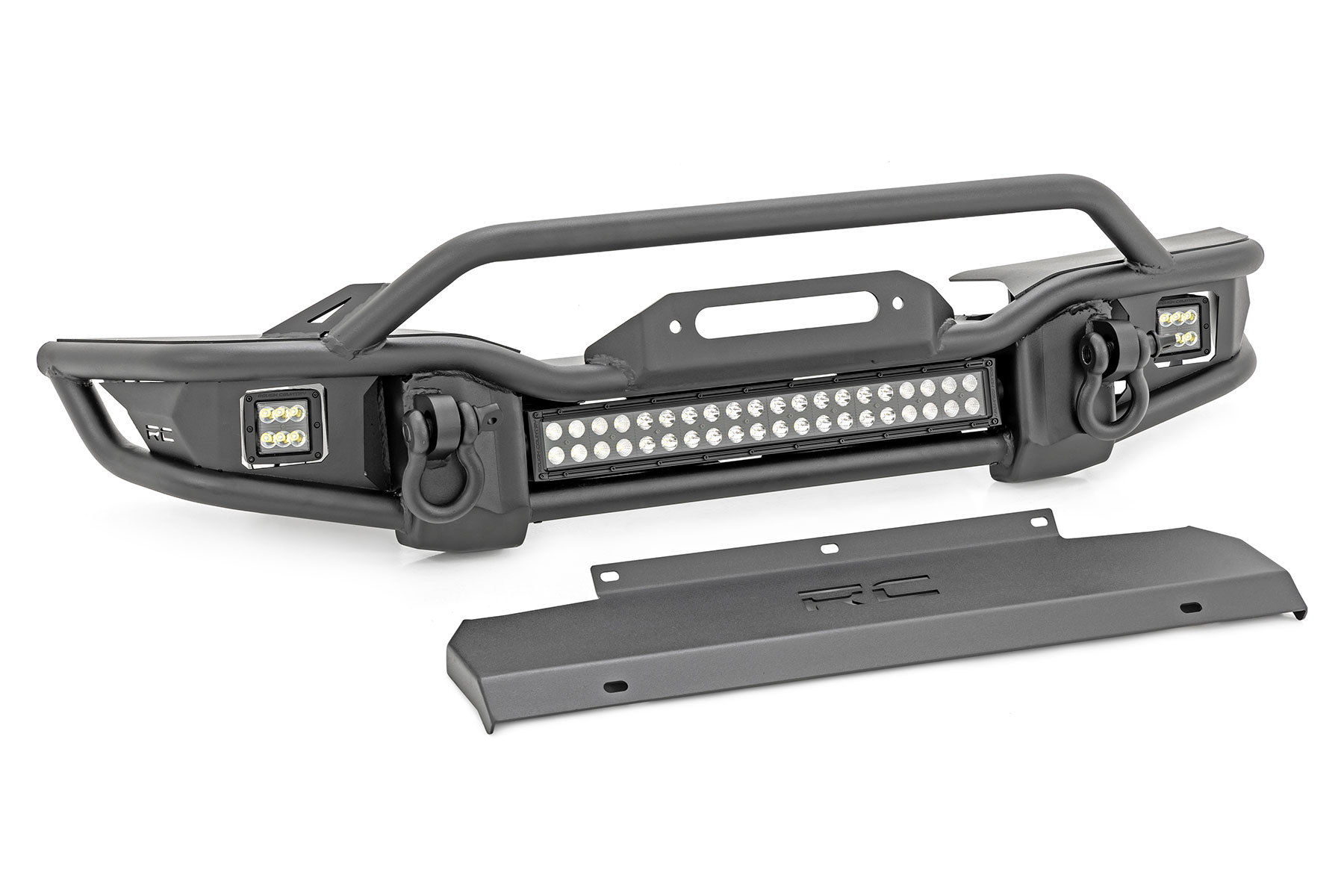 Front Winch Bumper | Tubular | Skid Plate | Jeep Gladiator JT/Wrangler JK & JL - Image 2