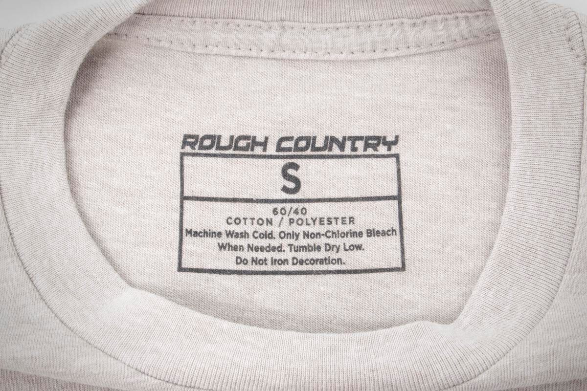 Rough Country T-Shirt | Logo | Grey | SM - Image 3