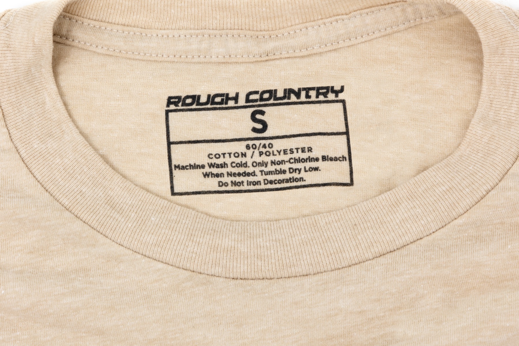 Rough Country T-Shirt | Throwback | Cream | LG - Image 3