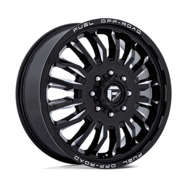 Fuel 1pc D868 Arc Dually Gloss Black Milled 20x8.25 (-227) 8x165.1