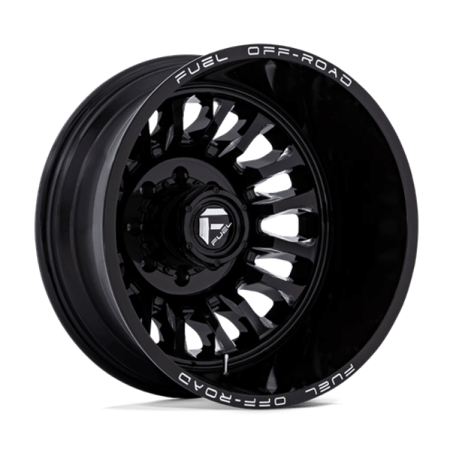 Fuel 1pc D868 Arc Dually Gloss Black Milled 22x8.25 (-227) 8x210