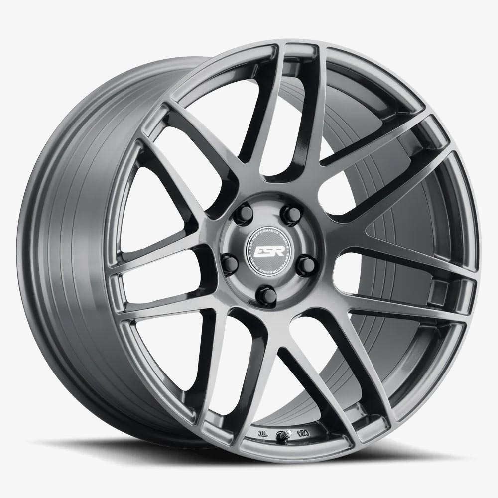 Esr Wheels Rf1 Gloss Graphite 18x9.5 (+22) 5x120