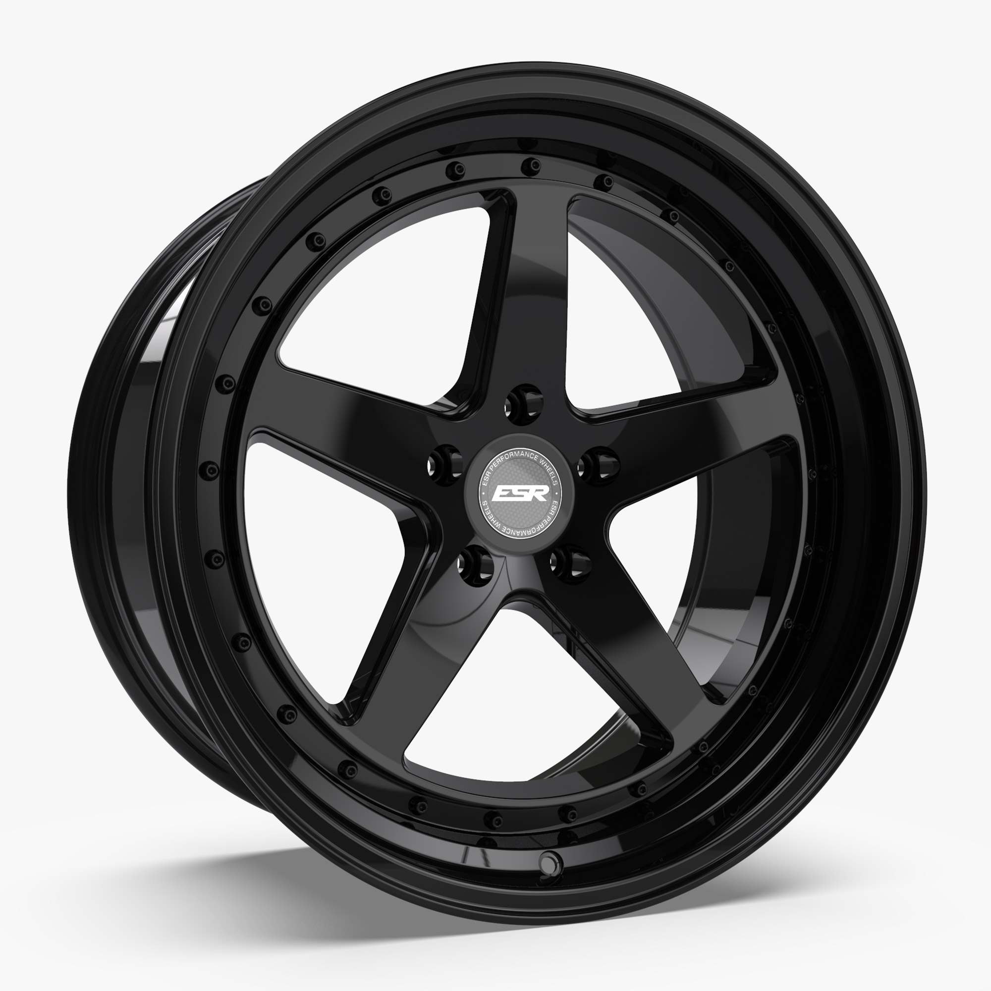 Esr Wheels Cs5 Gloss Black 18x9.5 (+35) 5x100