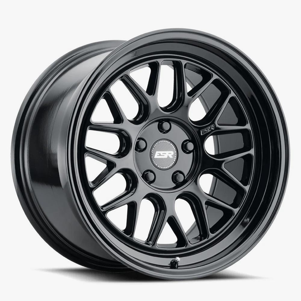 Esr Wheels Cr01 Gloss Black 18x9.5 (+22) 5x108 (Custom Drill)