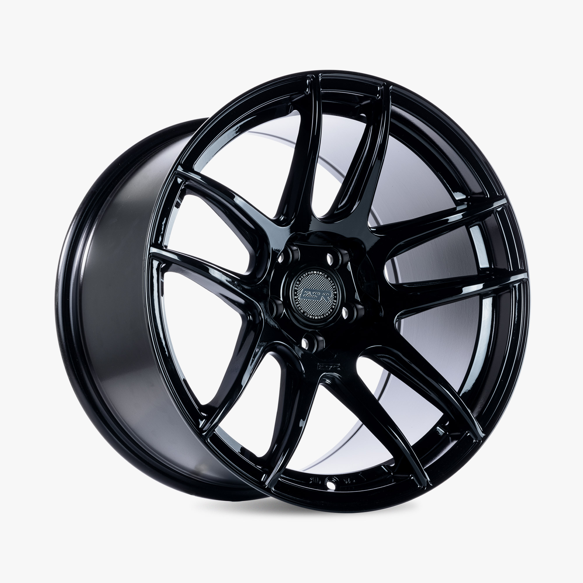 Esr Wheels Cs8 Gloss Black 19x9.5 (+35) 5x112 (Custom Drill)