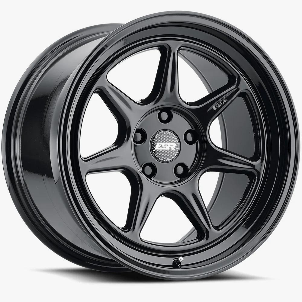 Esr Wheels Cr7 Gloss Black 19x9 (+32) 5x108 (Custom Drill)