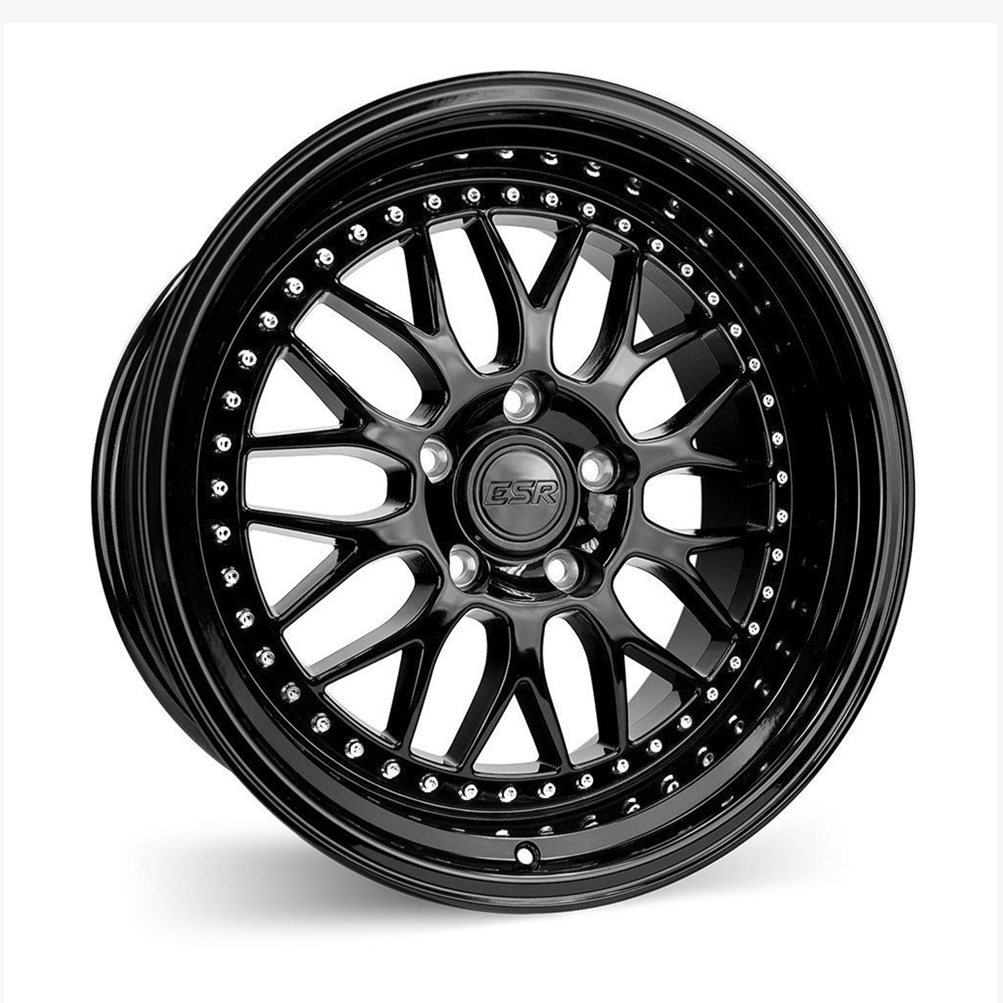 Esr Wheels Sr01 Gloss Black 19x10.5 (+22) 5x120.6 (Custom Drill)