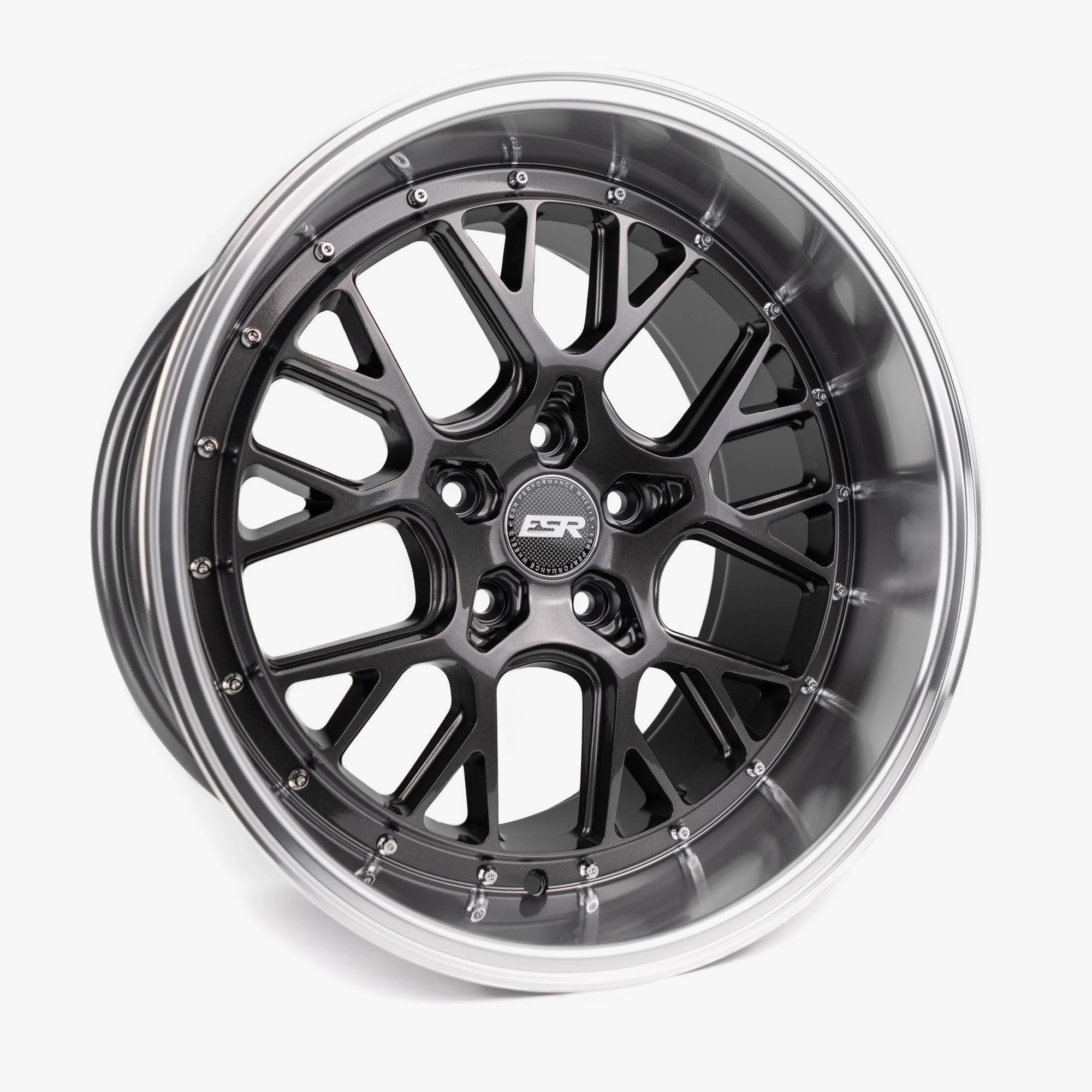 Esr Wheels Cs11 Gloss Graphite 19x10.5 (+15) 5x105 (Custom Drill)