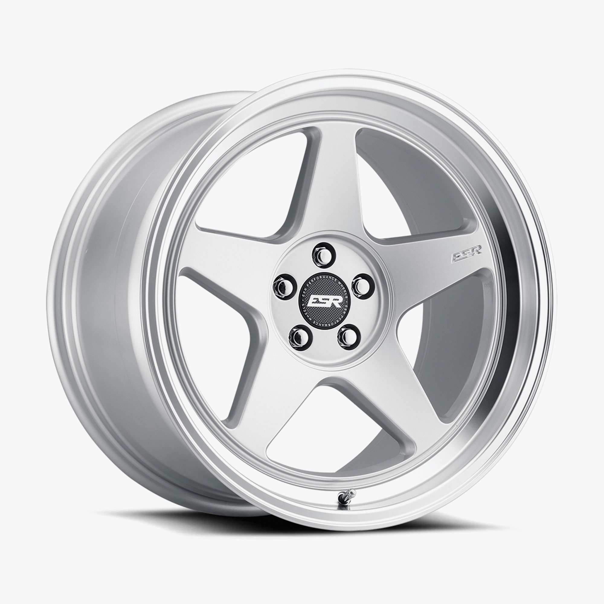Esr Wheels Cr5 Hyper Silver 19x11.0 (+25) 5x114.3 (Custom Drill)