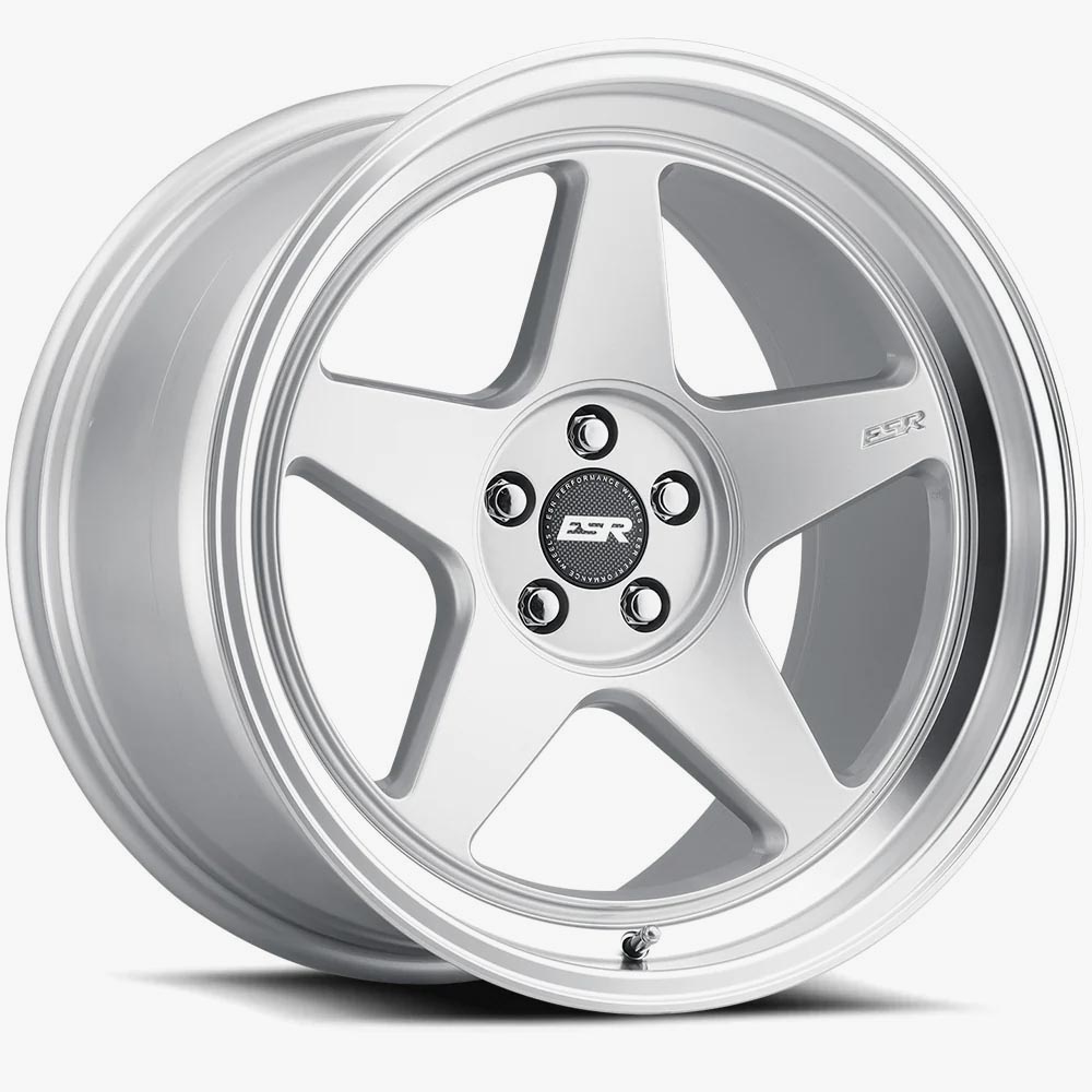 Esr Wheels Cr5 Hyper Silver 18x10.5 (+22) 5x108 (Custom Drill)