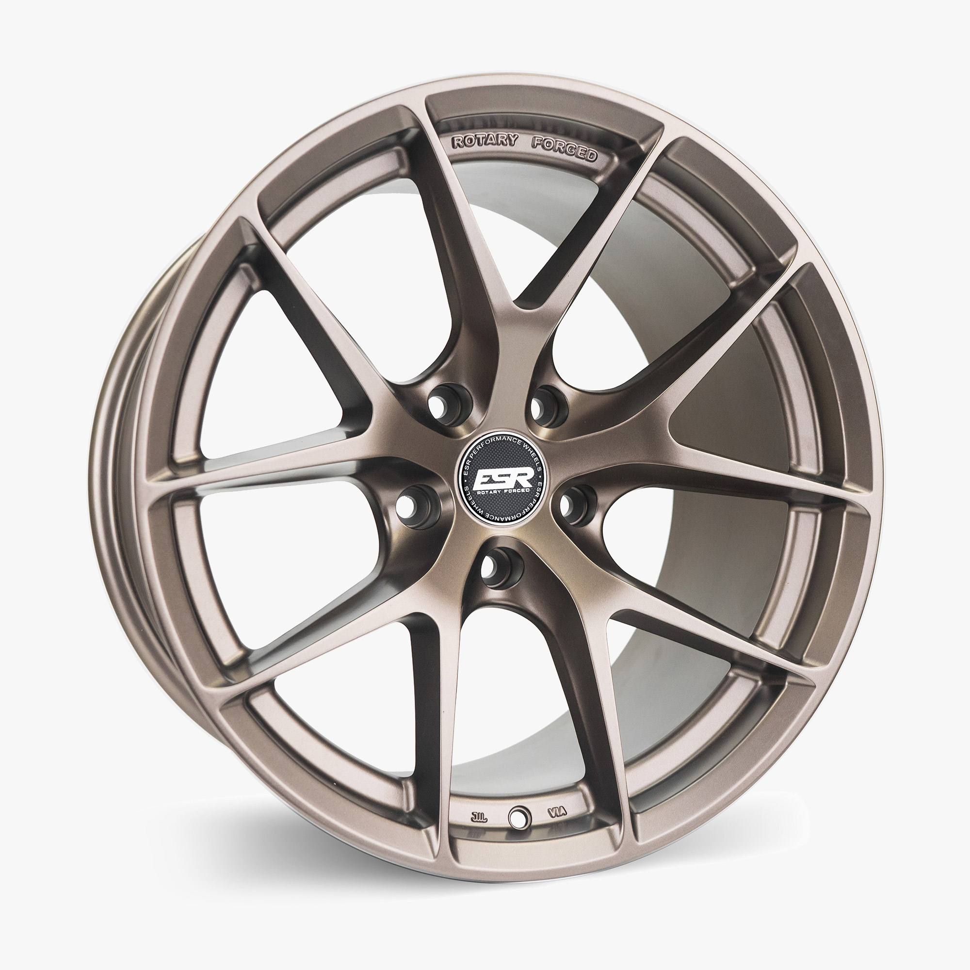 Esr Wheels Rf2 Matte Bronze 18x9.5 (+35) 5x105 (Custom Drill)