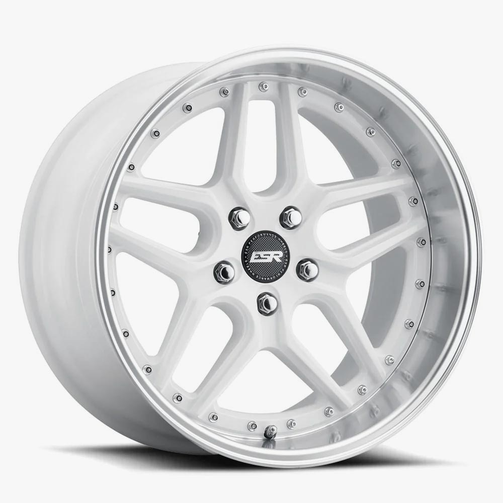 Esr Wheels Cs15 Gloss White 18x9.5 (+35) 5x120.6 (Custom Drill)