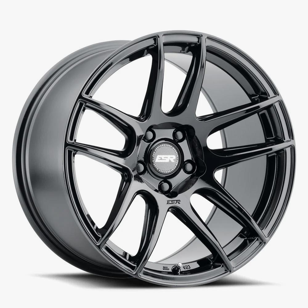 Esr Wheels Cs8 Gloss Black 18x9.5 (+35) BLANK