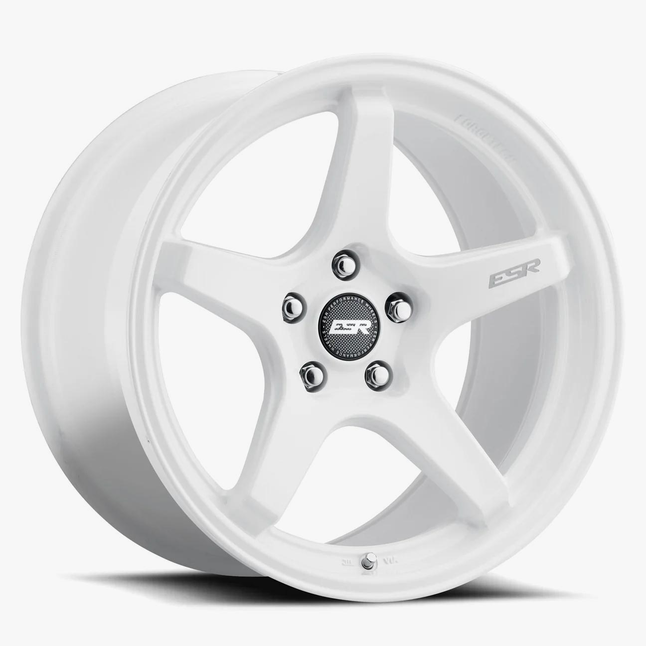 Esr Wheels Apx5c Gloss White 19x8.5 (+30) BLANK