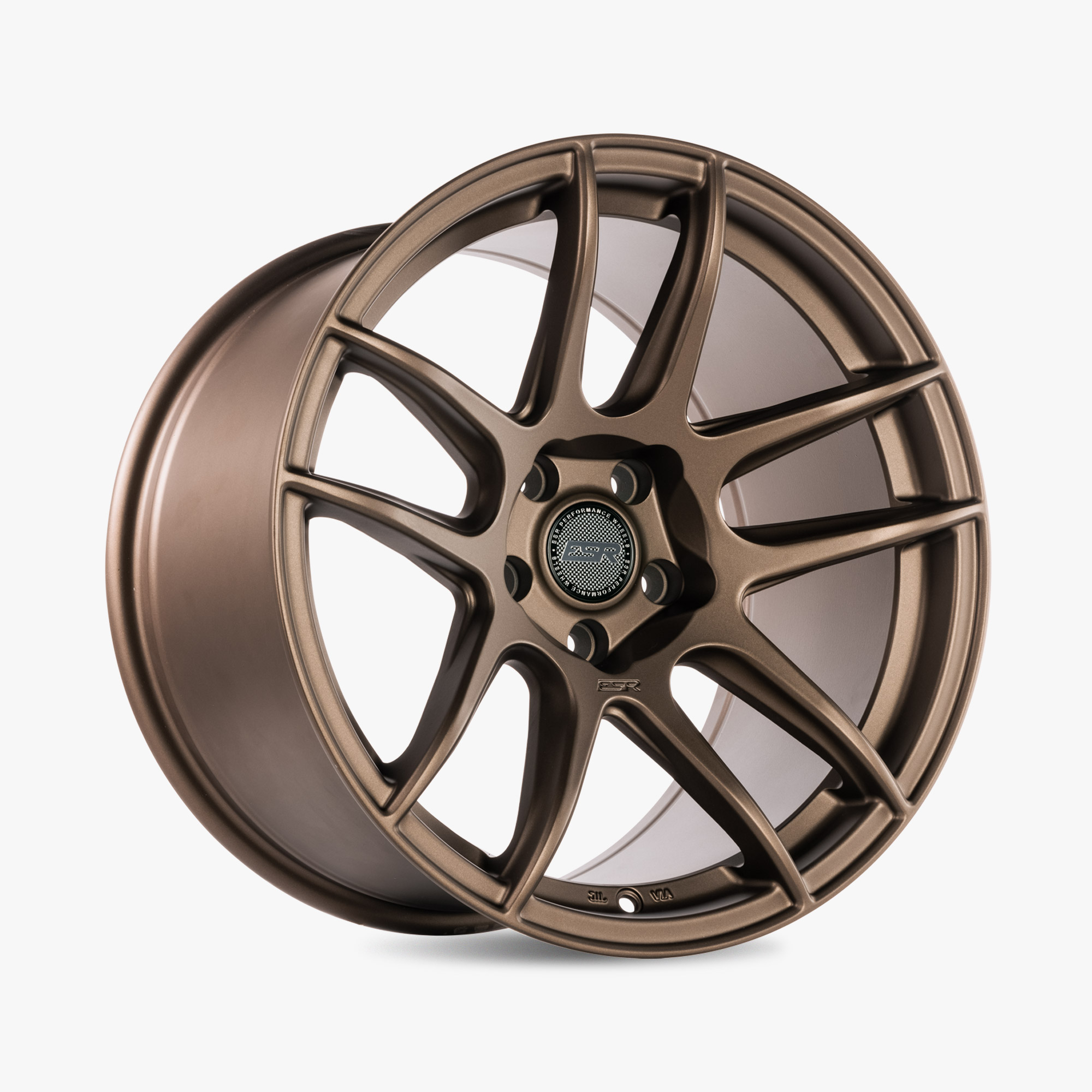 Esr Wheels Cs8 Matte Bronze 18x9.5 (+22) 5x112 (Custom Drill)