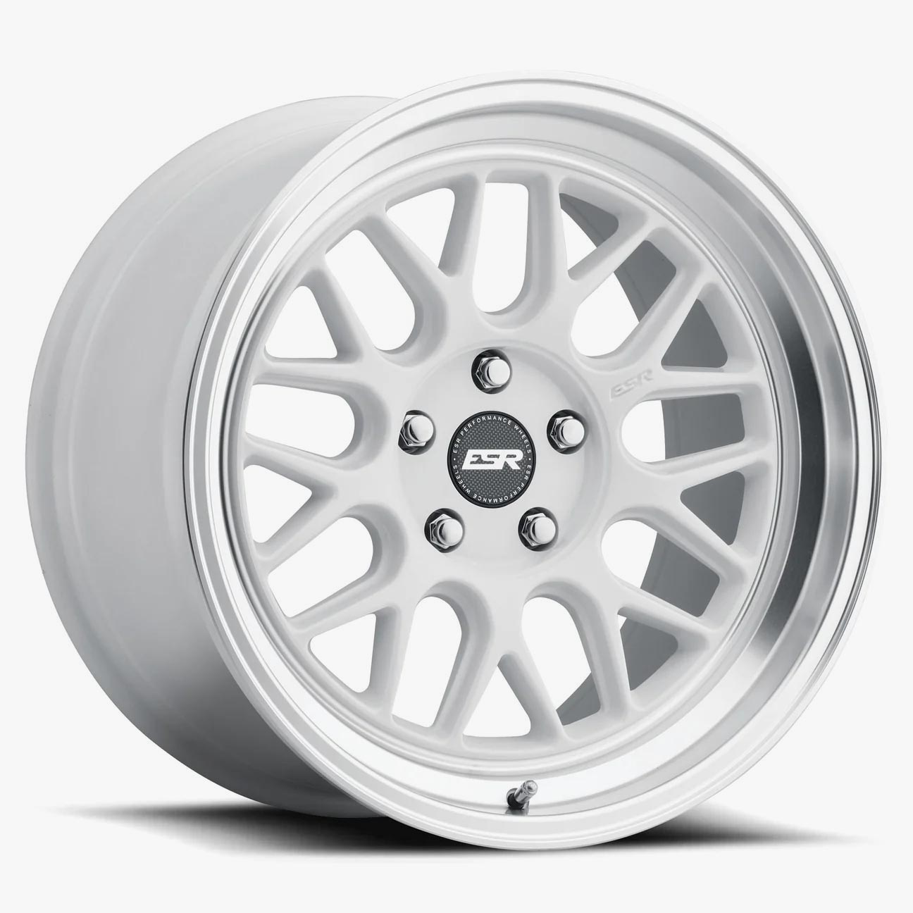 Esr Wheels Cr01 Gloss White 18x8.5 (+30) 5x108 (Custom Drill)