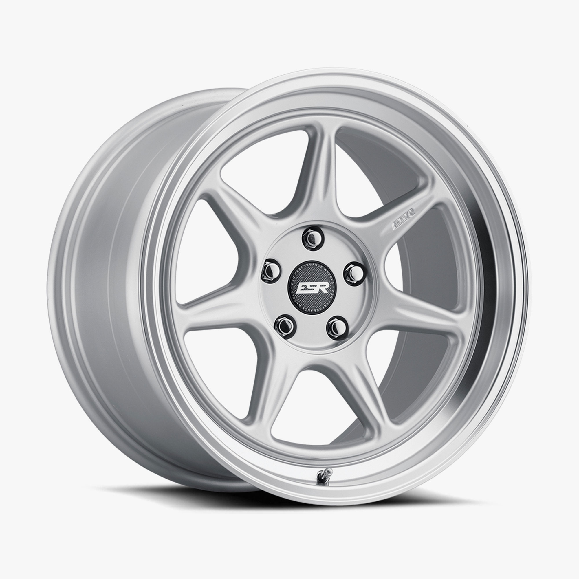Esr Wheels Cr7 Hyper Silver 18x8.5 (+30) 5x105 (Custom Drill)