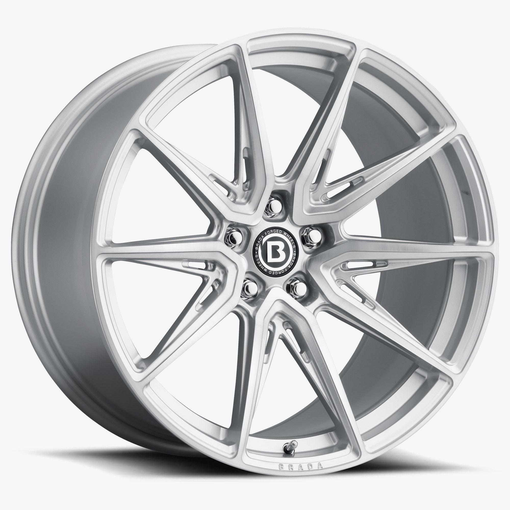 Esr Wheels Cx2 Brushed Hyper Silver 19x10 (+35) 5x110 (Custom Drill)
