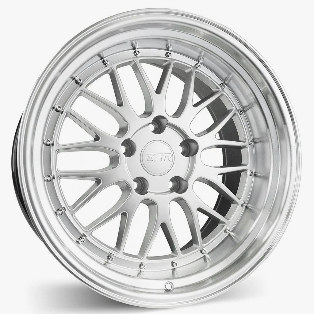 Esr Wheels Sr05 Hyper Silver 17x8.5 (+30) 5x100