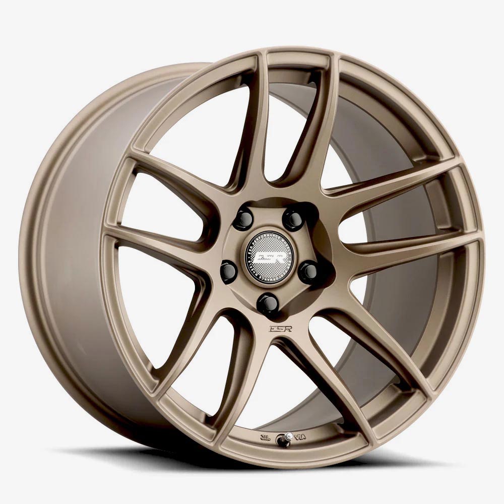 Esr Wheels Cs8 Matte Bronze 18x9.5 (+35) 5x108 (Custom Drill)